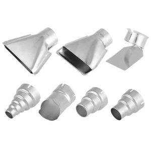 haute r/ésistance pour travailleur de soudure de feuille de plastique PVC PP buse de soudage /à air chaud de r/ésistance /à la corrosion 2 pi/èces Buse ciculaire de pistolet de soudage
