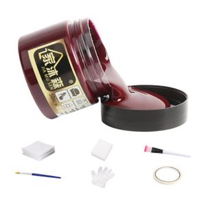 BAUME SOIN DES LÈVRES Kit de réparation de baume de recoloration du cuir crème de remplissage de teinture du cuir pour chaussures de canapé vin rouge