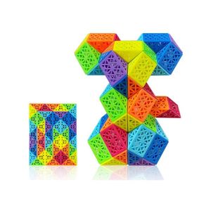 Rubik's Cube Original Snake - SPIN MASTER - Serpent 2 - Blanc - Enfant -  Plastique - 13 x 19,5 x 4,5 cm - Bleu - Cdiscount Jeux - Jouets