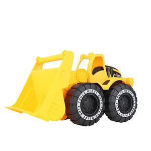 VOITURE - CAMION bulldozer - Voiture de Simulation pour bébé, jouet d'ingénierie classique, modèle tracteur, camion de décharg