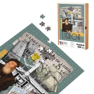 PUZZLE Puzzle Classique 500 pièces Lisboa Collage Lisbonn