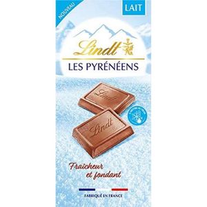 Assortiment de chocolat au lait boite cadeau Les Pyrénéens 204g