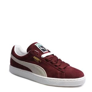 puma en daim bordeaux puma en daim bordeaux