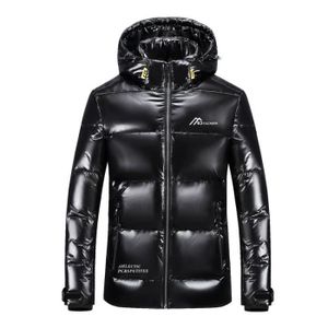 doudoune brillante homme