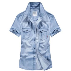 Chemise En Jean Homme Cdiscount