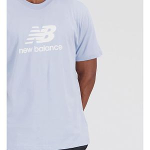 T-SHIRT T-shirt coton col rond New Balance bleu