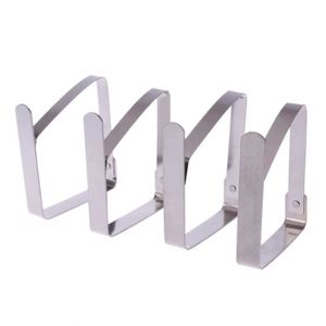 10 Pièces Pinces à Nappe Clip de Table Maison Support Pince en Acier Inoxydable