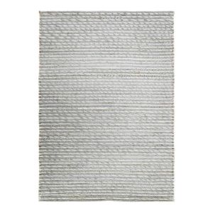 TAPIS CARAVELLE - Tapis en laine, jute et coton tresse naturel 120 x 170 cm Beige