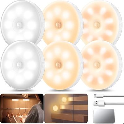 Reglette LED Cuisine Sans Fil, 4000mAh Dimmable Lampe de Bureau
