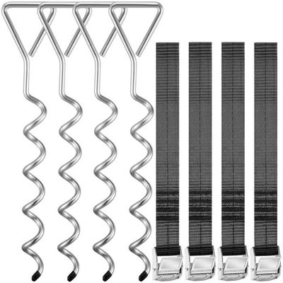 Lot De 10 Vis De Réparation Pour Trampoline – Fer – Longueur 7,5 Cm – Enfant