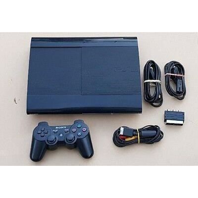 Console ultra slim 500 go noire sans manette ( hdmi+alimentation
