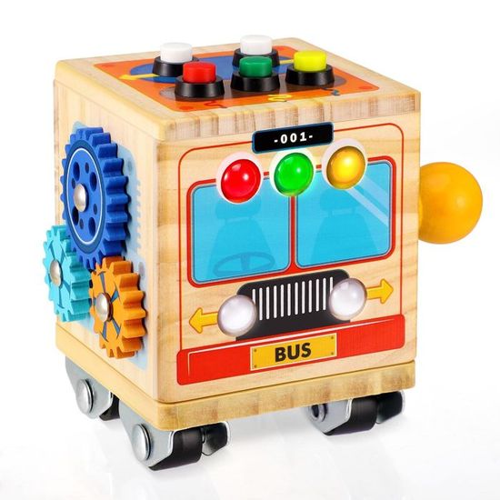 Coffret D'outils En Bois Montessori 50 Pièces - Jeu éducatif Pour Enfants De 2 à 4 Ans, Bricolage Et Motricité Fine