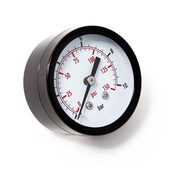 Manomètre Pression 50mm 0-12bar - Raccord 12.9mm - Pour Réservoir Et Pompe - 0-180PSI