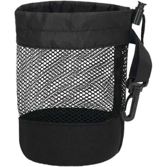 Sac à Objets Étanche Uxcell - Cordon De Serrage 8x14 Pouces, Noir, Pour Camping