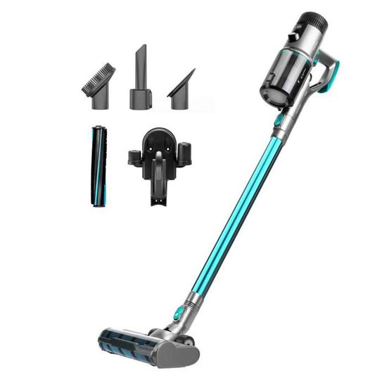 Aspirateur Balai Sans Fil Cecotec Conga Rockstar 5500 Hurricane - Base Auto-vidante, 220 AW, Autonomie 90 Min, Brosse Anti-poils - 6