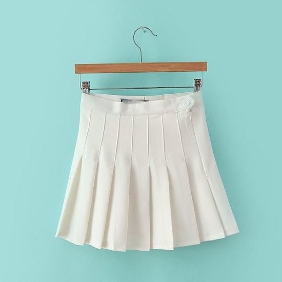 Jupe femme - Mini plissée pour taille haute sexy - FRMFRo Rouge Jupe femme - Mini plissée pour taille haute sexy - FRMFRo Rouge
