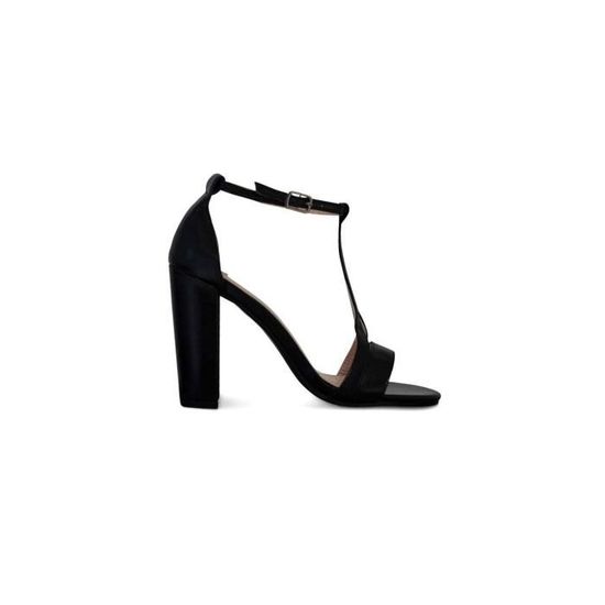 Escarpins Lipsy à Brides - Talons Moyens 5-7,5cm - Taille UK 3 - Noir - Occasion