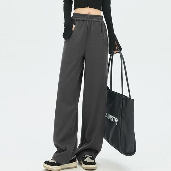 Pantalon Hobbs Femme Laine à Carreaux - Taille 10 - Jambes Larges - Marron - Occasion