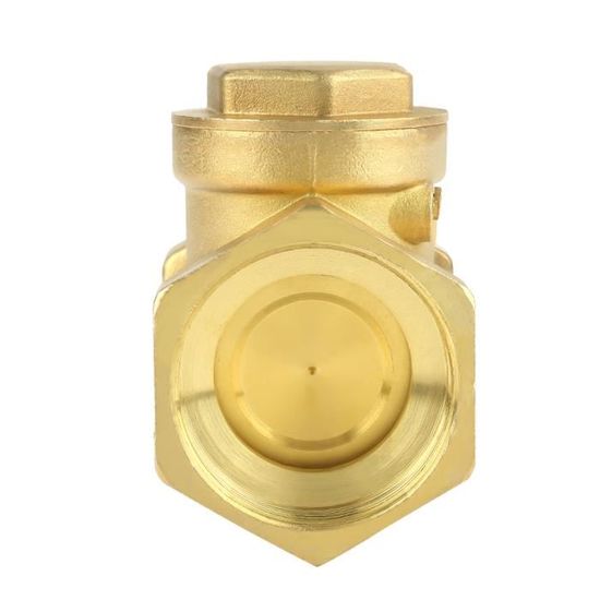 Clapet Anti-retour En Laiton DN20 Filetage Femelle - Pression 232 PSI - Pour Eau, Fonctionnement Unidirectionnel