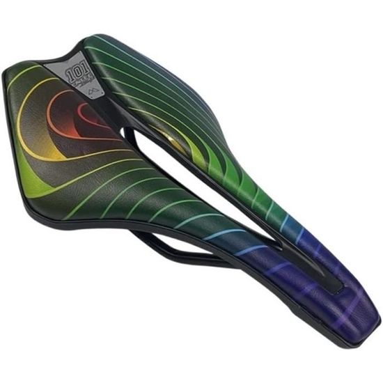 LBEC Selle VTT Selle VTT Souple et Confortable pour vélo de Route Jaune