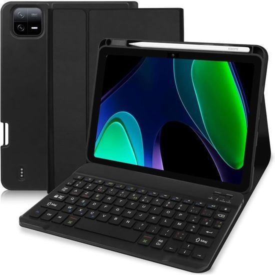 Étui Clavier Pour Xiaomi Pad 6-6 Pro 11 Pouces 2023, Azerty Clavier  Bluetooth Magnétique Détachable Pour Tablette Xiaomi Pad [J1940] -  Cdiscount Informatique