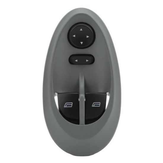 Interrupteur de Commande de Vitre Électrique Lève-vitre Bouton Poussoir De Commutateur pour 408 508 C5 2010 2011 2012 2013 (Noir) - Auto