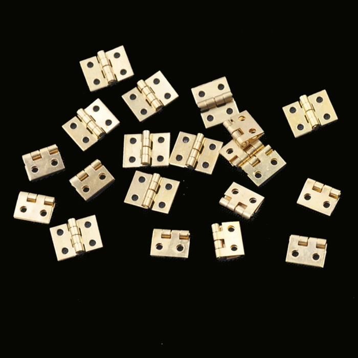 Amati Model - Charnières laiton à monter mm.10 - Petites pièces et