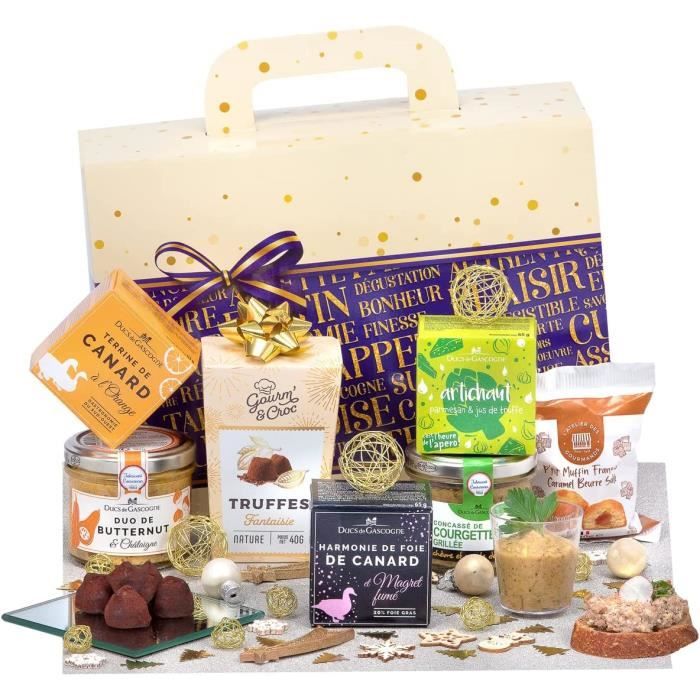 Coffret Gourmand Comprend 7 produits 100% FRANCAIS