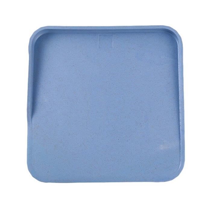 Planche à découper,Planche à découper Pizza, blocs à découper en bois d'acacia, nouveauté naturel, assiette à fruits - Type Blue