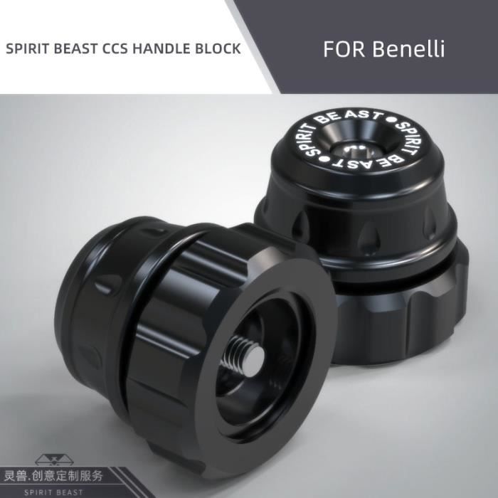 Poignees,Spirit Beast – régulateur de vitesse de moto, pince d'assistance à l'accélérateur, poids de - Type Black L16 to Benelli