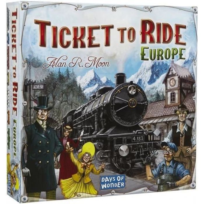 jeu de plateau Ticket to Ride - Europe