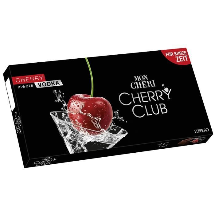 Ferrero Mon Cheri Cherry Club Vodka Limited Edition 157g