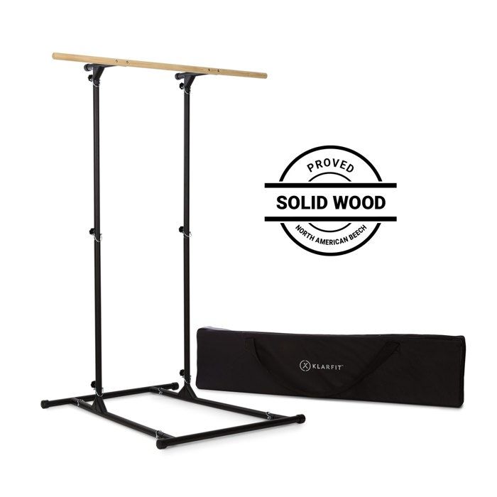 Barre de tractions - Klarfit T-Trix - charge 110 kg max. - noir