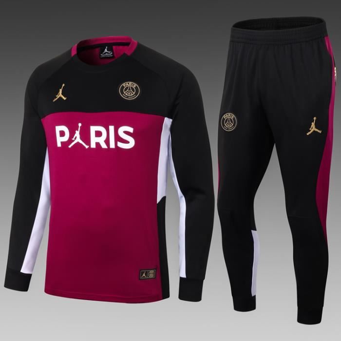 Survêtement de Foot Homme 2020 2021 Nouveau Maillot de Football Pas Cher Survet Kit