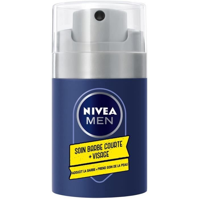 NIVEA MEN Soin Barbe Courte + Visage - 50 ml