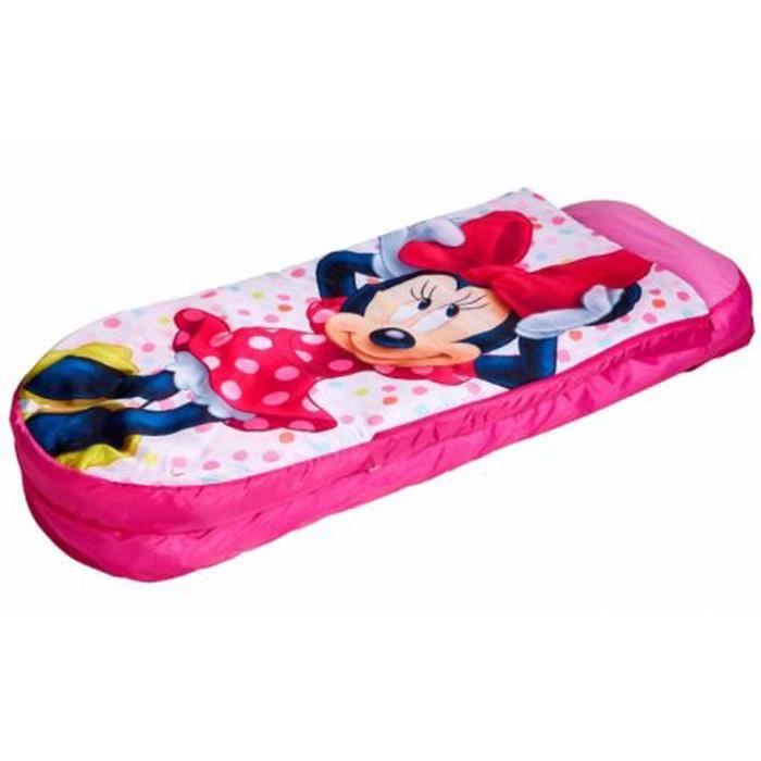 Lit gonflable pour enfants disney minnie mouse - Dim : H20 x L62 x P150 cm