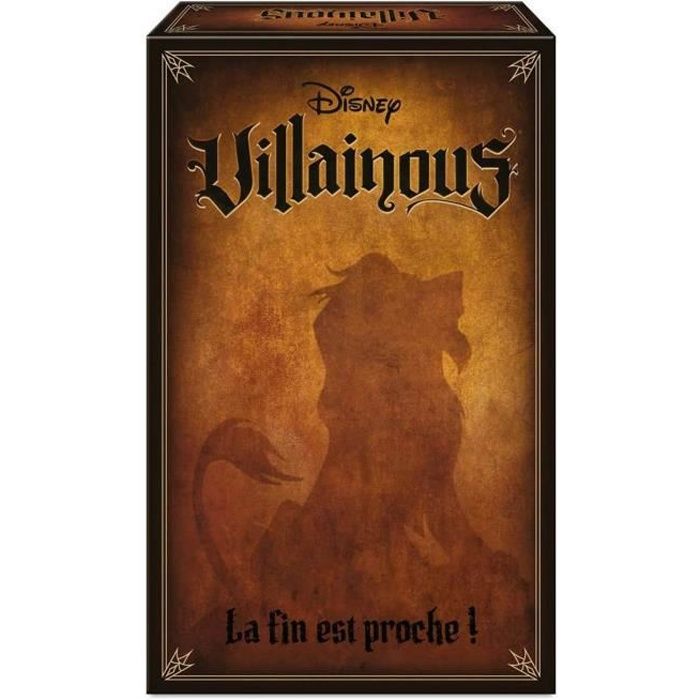 DISNEY VILLAINOUS - Extension 2 - La fin est proche - Ravensburger - Jeu de stratégie famille dès 2 joueurs - Dès 10 ans