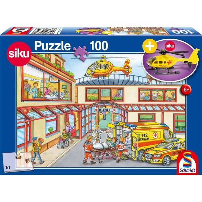 Siku Super Série – Hélicoptère ADAC Collector 0853 – Neuf Sous Blister