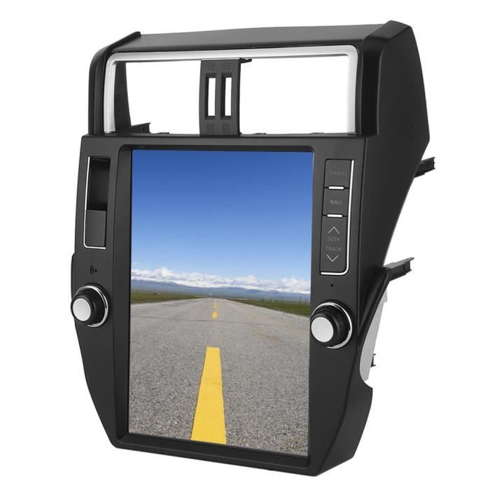 Sonew Autoradio Navigation de Véhicule 12.1po Lecteur Auto de Radio FM Système GPS Écran de Portrait Adapté pour Prado 10‑13