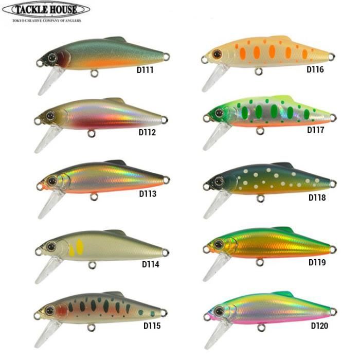LEURRE COULANT TACKLE HOUSE BUFFET DORAS 46S Modèle: D114