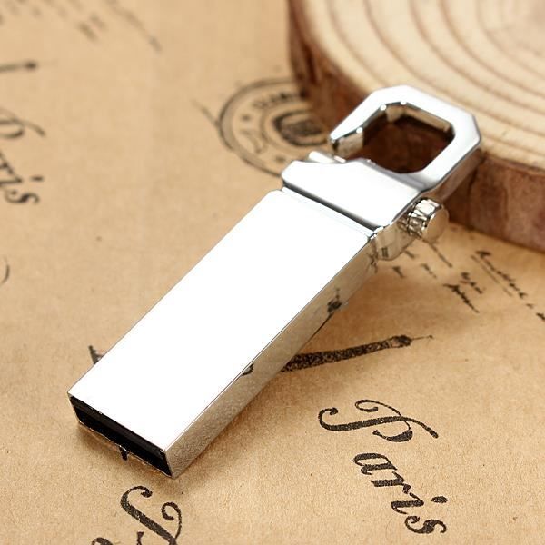 32 G GO GB CLE USB 2.0 Metal Key Mémoire Flash Drive Disk Keychain Win 7/10 PC