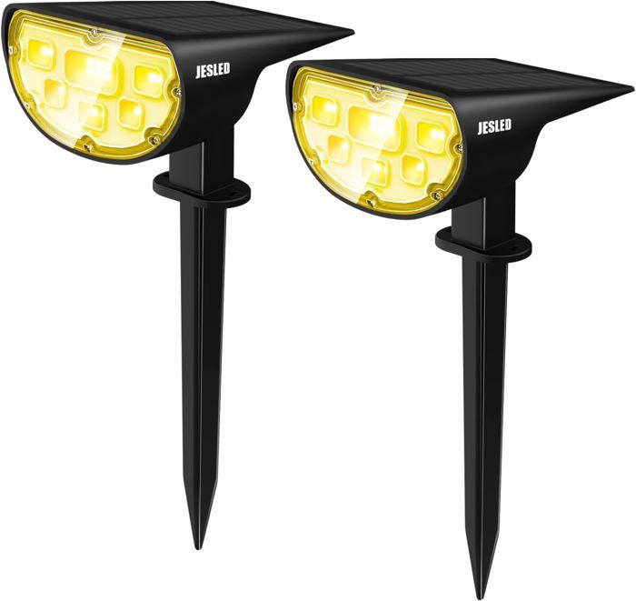LED lampe solaire extérieure énergie solaire chemi... - Grandado
