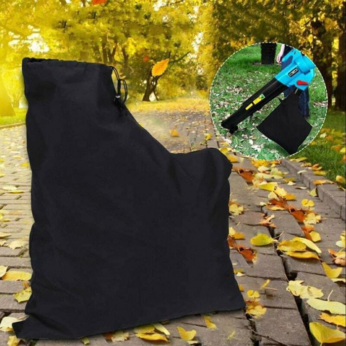 Sac De Rechange Pour Aspirateur/souffleur De Feuilles - Tissu Non Tissé Résistant, Dimensions 60x44 Cm, Collier 35 Cm