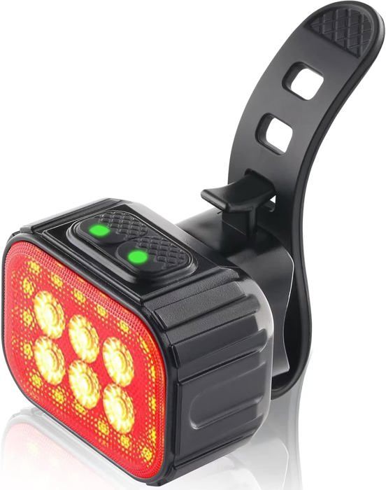 Phare Avant Et Arrière De Vélo À Dynamo Led Autoalimenté 6 V 3 W - Sport