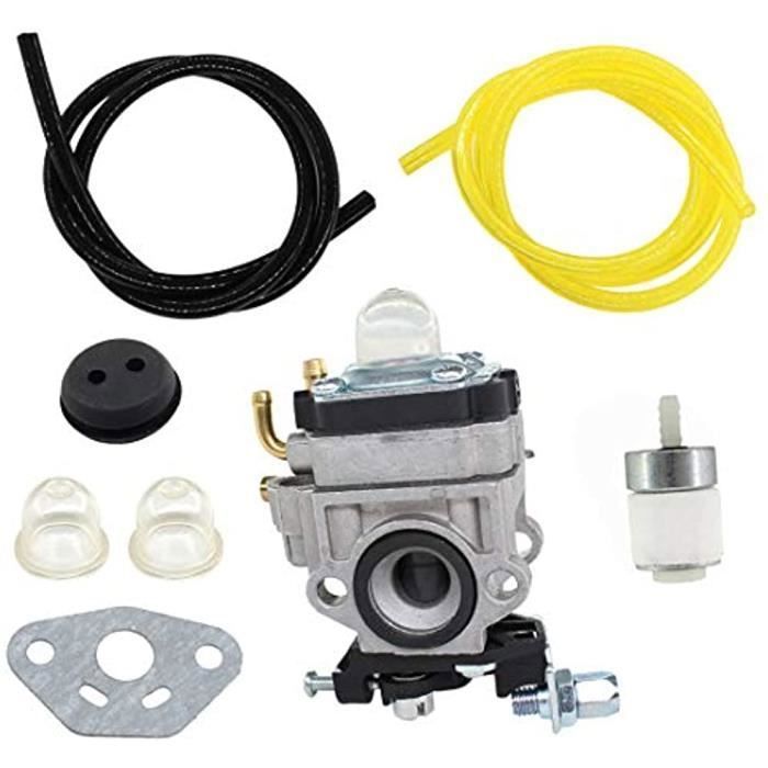 Flisdtry Kit Carburateur Complet Pour TH23 TH26 TH34 23CC à 35CC - Parfait Pour Débroussailleuses Et Tondeuses