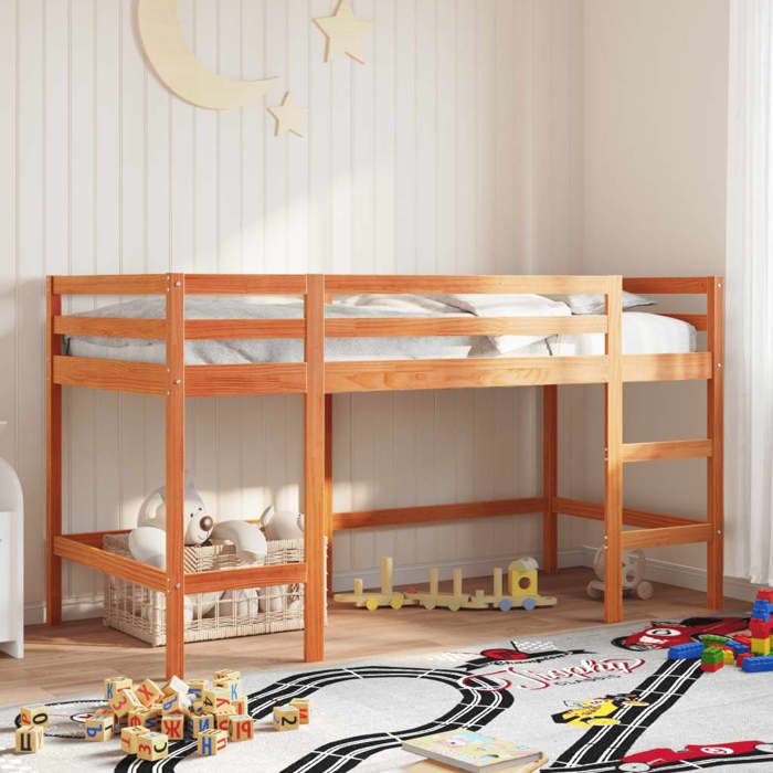 Lit mezzanine/Lit superposé denfants - Simple&Intemporel - avec échelle 80x200 cmCdiscount2025 FAFA 9616690