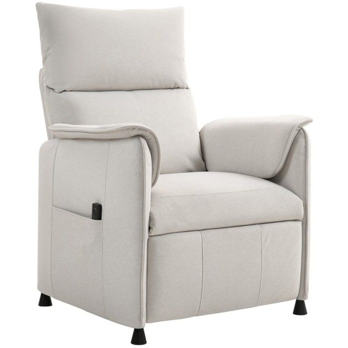 Fauteuil Relax Électrique en Tissu avec Porte-Téléphone - Fonctions