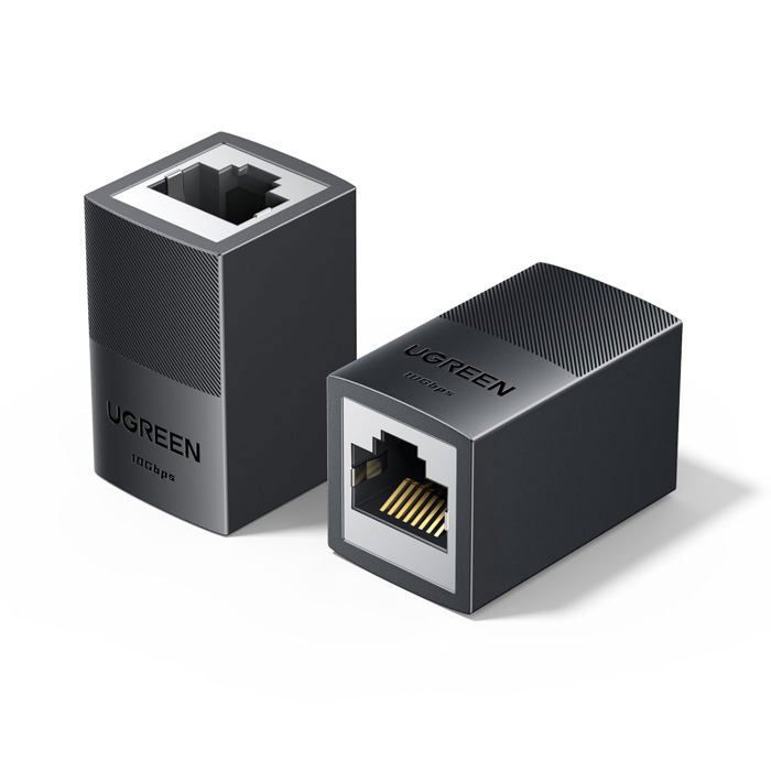 Coupleur Ethernet RJ45 Femelle-femelle 10Gbps, Support PoE++ - Compatible Cat 8/7/6/5e - Pour Rallonge Câble Réseau