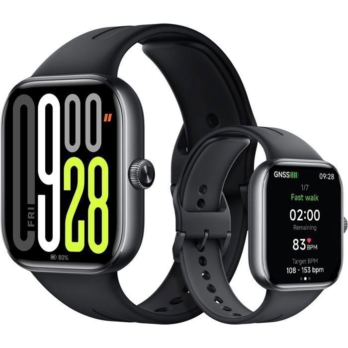 XIAOMI Redmi Watch 5 Montre Connectée Suivi du Sport et Fitness150+ Modes de Sport Surveillance de la fréquence Cardiaque - vue 2