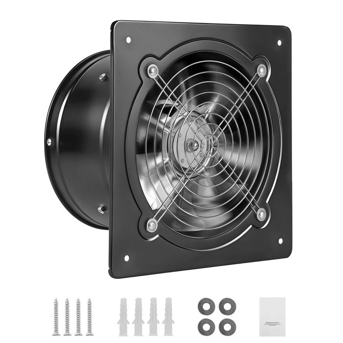 Ventilateur Mural 203 cm-Duoku-Débit dAir de 980 m³/h-Faible Consommation de 48 W-Équipé Variateur de Vitesse - Duoku